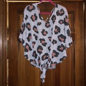 NEW Animal Print top